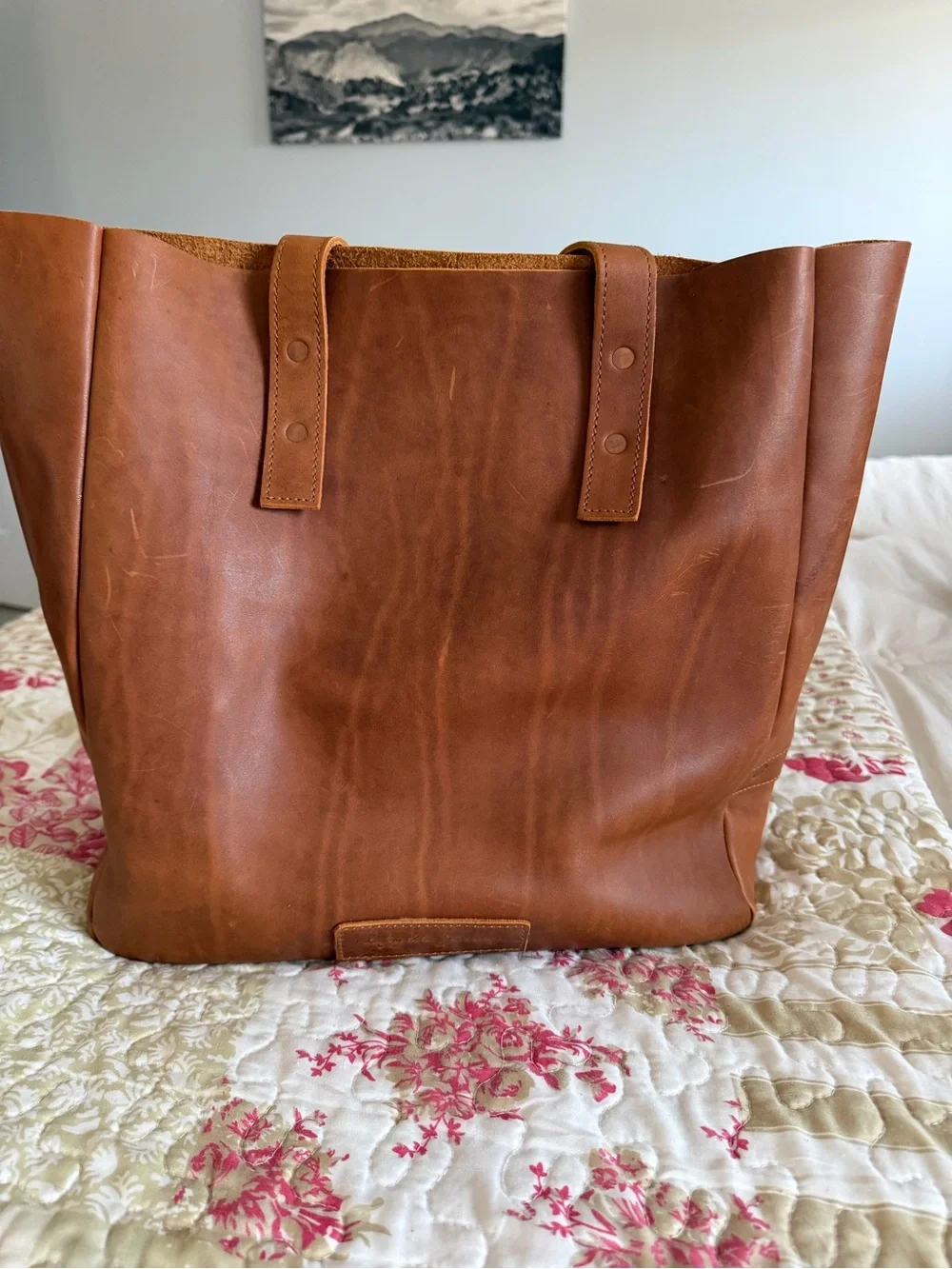 Oak River Company Tote with Matching Zip Pouch